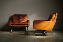 Load image into Gallery viewer, Poul Kjaerholm Early Pair of "PK31" Easy Chairs for E. Kold Christensen, 1950s