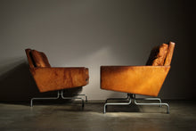 Load image into Gallery viewer, Poul Kjaerholm Early Pair of "PK31" Easy Chairs for E. Kold Christensen, 1950s