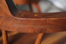 Load image into Gallery viewer, George Nakashima Early Set of Walnut "Captain" Chairs, 1959