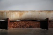 Load image into Gallery viewer, Early Bisque "Peanut Planter" by John Follis for Architectural Pottery, 1952