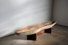 Load image into Gallery viewer, Early Bisque "Peanut Planter" by John Follis for Architectural Pottery, 1952