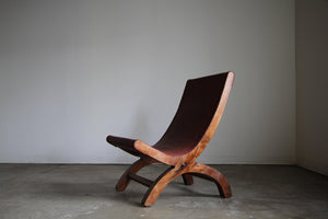 1970s Clara Porset Style Mexican Butaque Chair
