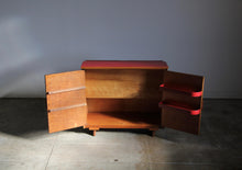 Load image into Gallery viewer, Jens Risom Early Bar Cabinet for Knoll, 1940s