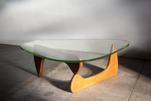 Load image into Gallery viewer, Early 1940s In-50 Isamu Noguchi Green Glass Coffee Table for Herman Miller