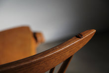 Load image into Gallery viewer, Mira Nakashima Maple Burl Slab Arm Rocking Chair, 2005