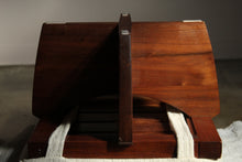 Load image into Gallery viewer, Vintage Studio "Greenrock" Ottoman after George Nakashima
