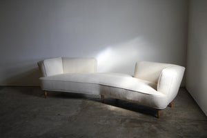 Greta Grossman "San Franciscan" Boomerang Sofa for Sherman Bertram, 1947