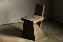 Load image into Gallery viewer, Vintage Modernist California Redwood Stump Chair
