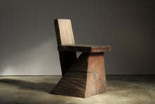 Load image into Gallery viewer, Vintage Modernist California Redwood Stump Chair
