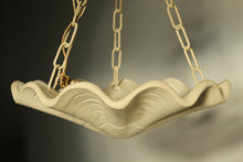 Load image into Gallery viewer, Frances Elkins Cast Plaster Shell Ceiling Light, 1952
