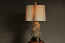 Load image into Gallery viewer, Carole Stupell Large Quartz Crystal Table Lamp, 1940s
