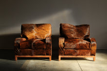 Load image into Gallery viewer, Christian Liaigre for Holly Hunt Cowhide Club Chairs, 2000s
