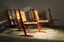 Load image into Gallery viewer, Gino Russo "Conoid" Chairs, Set of 6, 1960s
