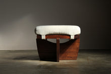 Load image into Gallery viewer, Vintage Studio "Greenrock" Ottoman after George Nakashima
