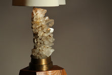 Load image into Gallery viewer, Carole Stupell Large Quartz Crystal Table Lamp, 1940s
