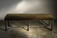 Load image into Gallery viewer, Holly Hunt Cast Bronze "XY Bench", 2000s
