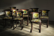 Load image into Gallery viewer, Josef Hoffmann "Fledermaus" Chairs for Wittman, 1980s
