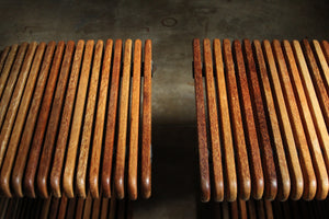 Pacific Green Palmwood "Hawaiian" Tables, 2000s