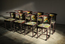 Load image into Gallery viewer, Josef Hoffmann "Fledermaus" Chairs for Wittman, 1980s

