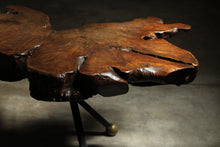 Load image into Gallery viewer, Live Edge Ironwood Coffee Table by Sabena of Mexico, 1960s
