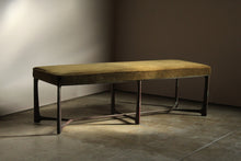 Load image into Gallery viewer, Holly Hunt Cast Bronze "XY Bench", 2000s
