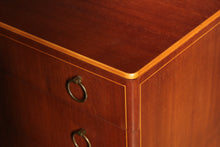 Load image into Gallery viewer, Swedish Modern Inlaid Chest of Drawers by Bodafors, 1940s
