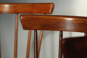 George Nakashima Attributed "Straight" Chairs, 1950s