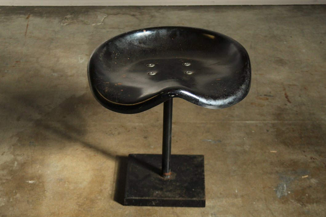 Low Stool in the Manner of Jean Prouve, 1980s