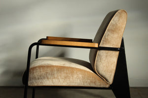 Jean Prouve for Vitra "Fauteuil de Salon" Lounge Chair, 2010s