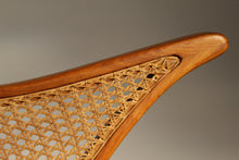 Load image into Gallery viewer, Frits Schlegel Attributed Cane Settee, 1940s
