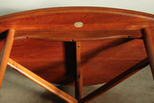 Load image into Gallery viewer, Finn Juhl Sculpted Walnut End Table for Baker Furniture, 1950s
