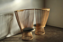 Load image into Gallery viewer, Pair of Highback &quot;Fan&quot; Chairs by Tom Dixon, 2020s
