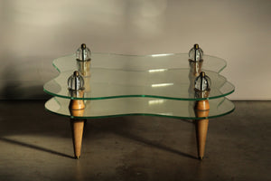 Gilbert Rohde Style Amorphic Coffee Table, 1950s