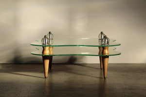 Gilbert Rohde Style Amorphic Coffee Table, 1950s