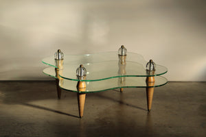 Gilbert Rohde Style Amorphic Coffee Table, 1950s