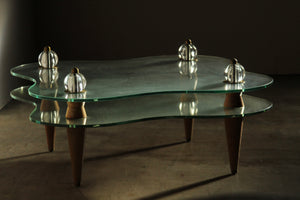 Gilbert Rohde Style Amorphic Coffee Table, 1950s