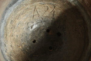 Stan Bitters Early and Large Stoneware Thumb Pot, 1970