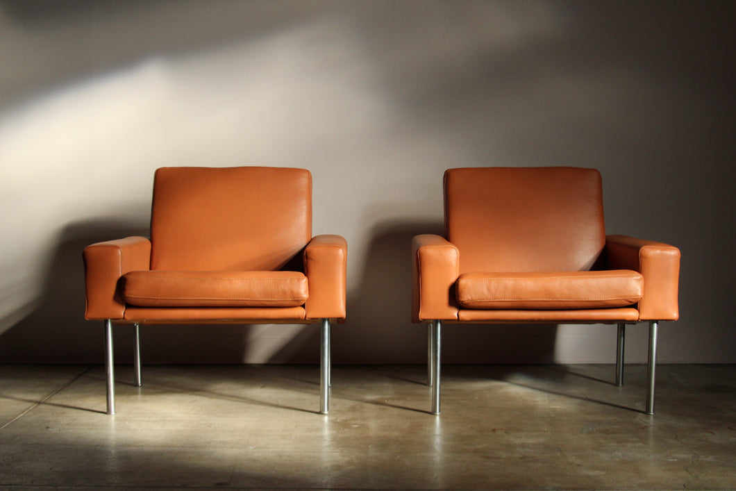 Hans Wegner Model 'AP34' Lounge Chairs for Johannes Hansen, 1960s