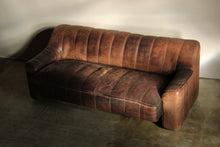 Load image into Gallery viewer, De Sede &quot;DS44&quot; Buffalo Leather Sofa, 1970s
