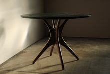 Load image into Gallery viewer, Sculptural Walnut and Slate Dining Table After Vladimir Kagan, 1950s
