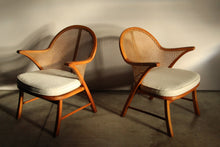 Load image into Gallery viewer, Frits Schlegel Attributed Cane Armchairs, 1940s
