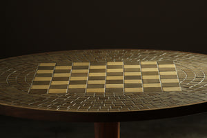 Ceramic Tile-Top Chess Table by Gordon and Jane Martz for Marshall Studios, 1960s