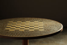 Load image into Gallery viewer, Ceramic Tile-Top Chess Table by Gordon and Jane Martz for Marshall Studios, 1960s
