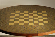 Load image into Gallery viewer, Ceramic Tile-Top Chess Table by Gordon and Jane Martz for Marshall Studios, 1960s
