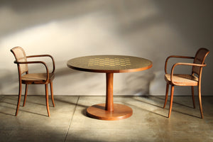 Ceramic Tile-Top Chess Table by Gordon and Jane Martz for Marshall Studios, 1960s