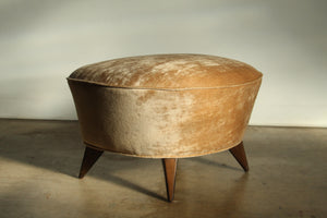 Vladimir Kagan Barrel Footstool for Ralph Pucci, 2000s