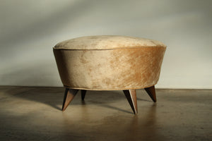 Vladimir Kagan Barrel Footstool for Ralph Pucci, 2000s