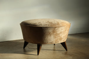 Vladimir Kagan Barrel Footstool for Ralph Pucci, 2000s