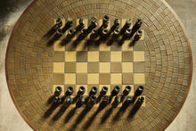 Load image into Gallery viewer, Ceramic Tile-Top Chess Table by Gordon and Jane Martz for Marshall Studios, 1960s
