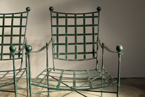 Mario Papperzini for Salterini Adjustable "Amalfi" Lounge Chairs for Salterini, 1960s